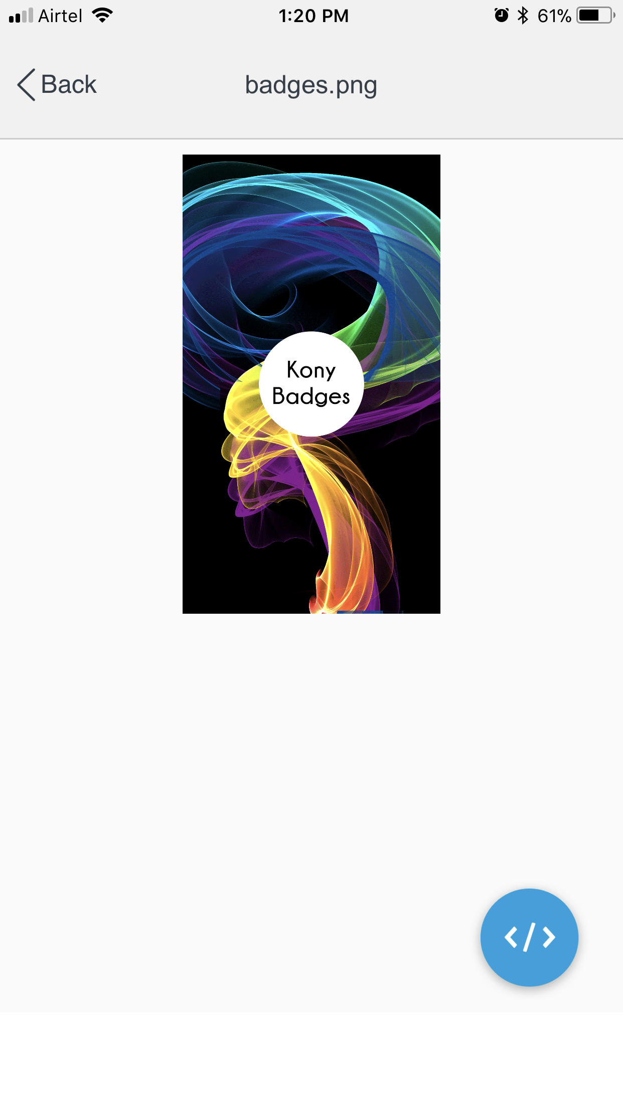 File Gallery Sample App - Screen-Thumbnail