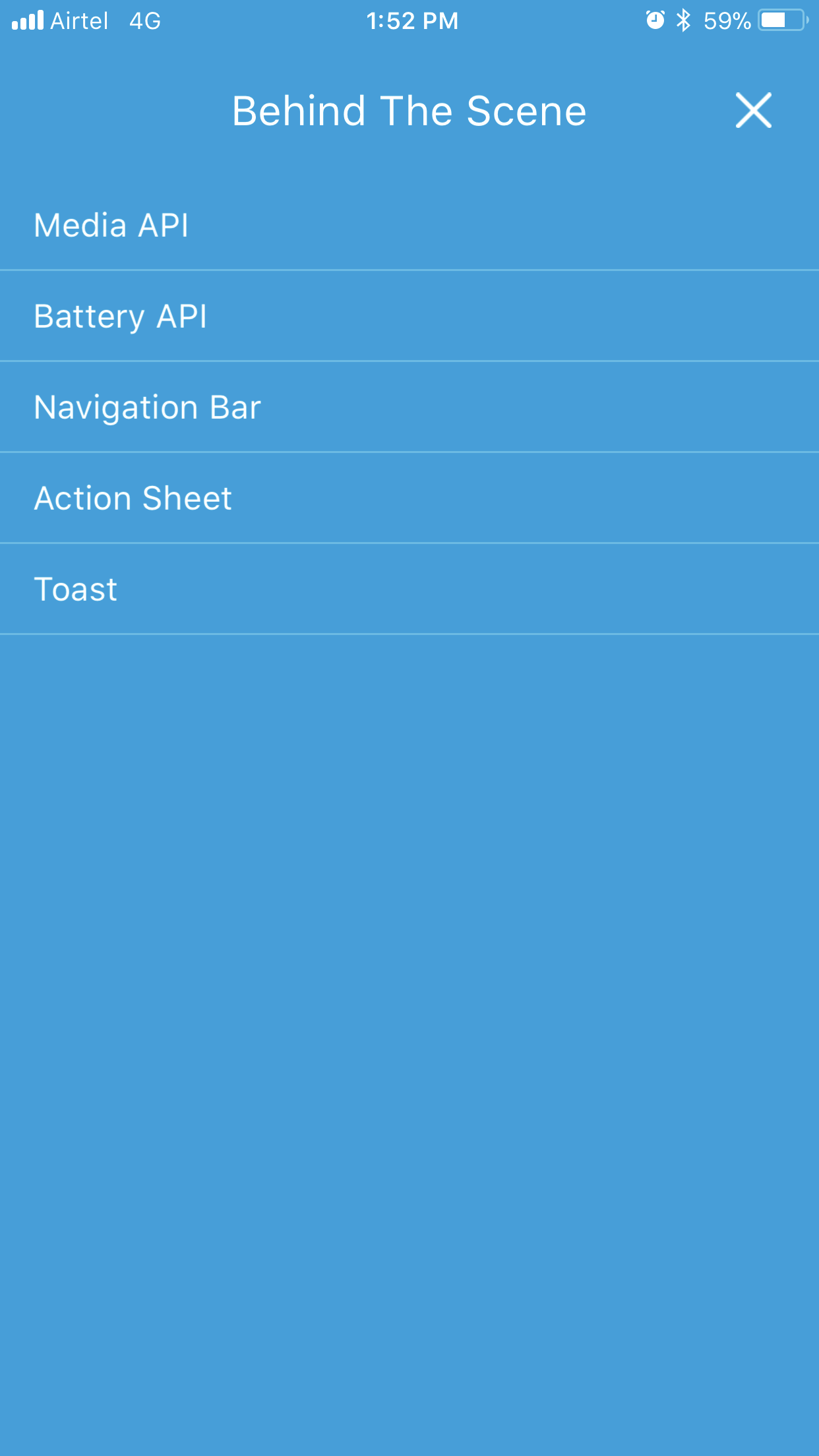 File Gallery Sample App - Screen-Thumbnail