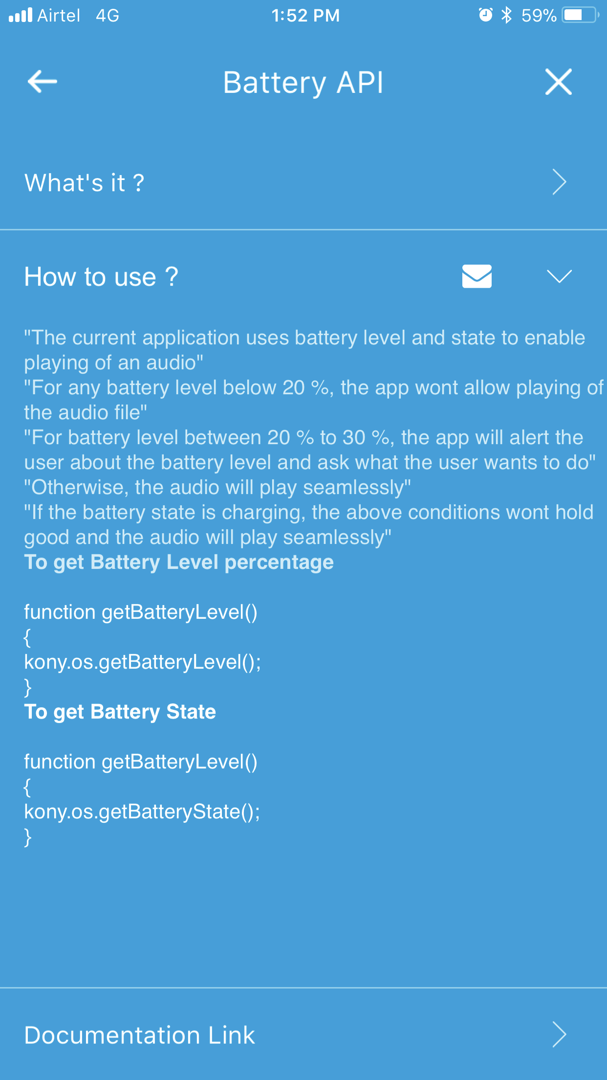 File Gallery Sample App - Screen-Thumbnail