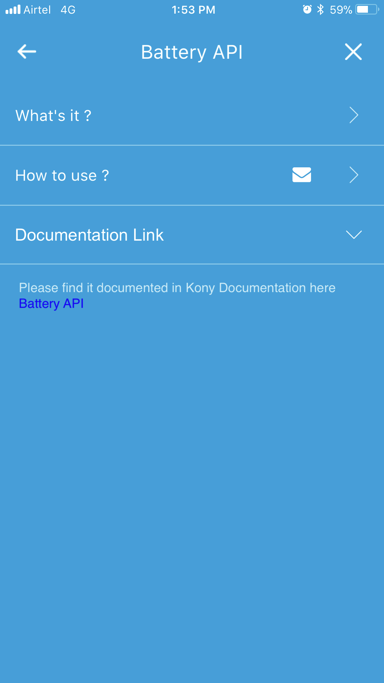 File Gallery Sample App - Screen-Thumbnail