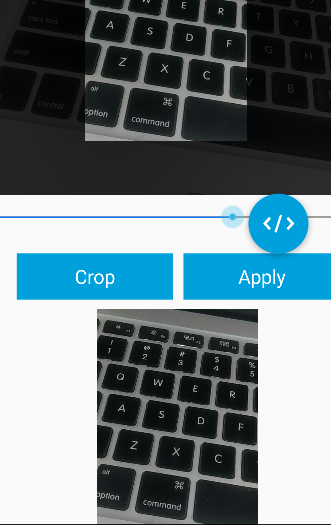 Camera Feature App - Screen-Thumbnail