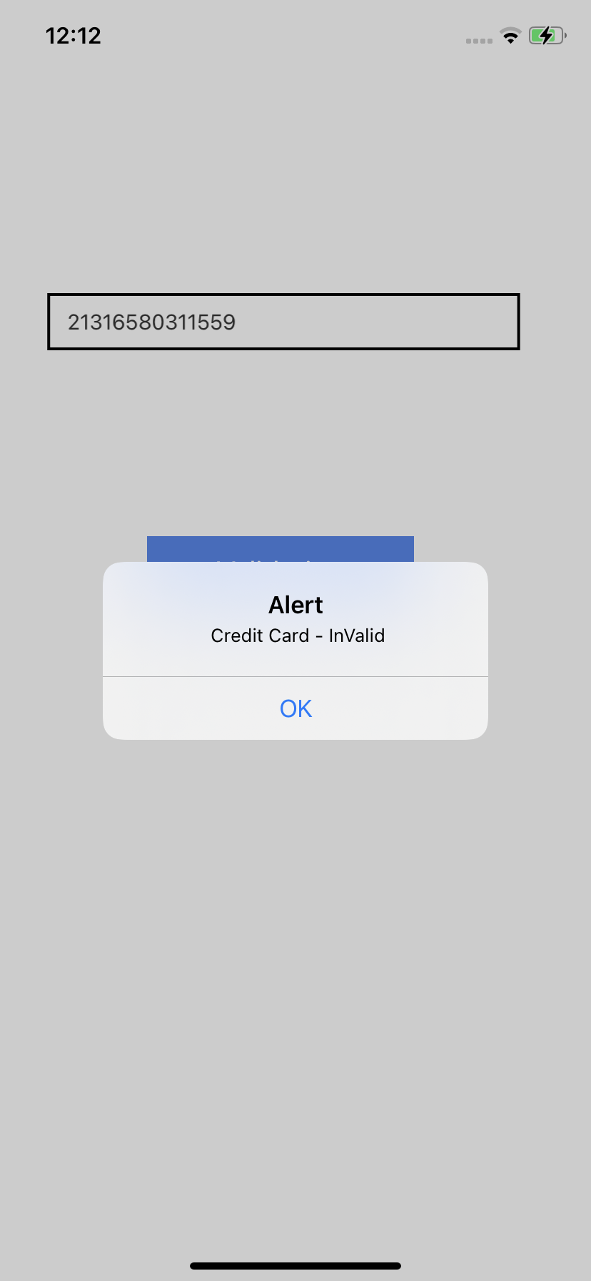 Mod10 Credit Card Validation Function - Screen-Thumbnail