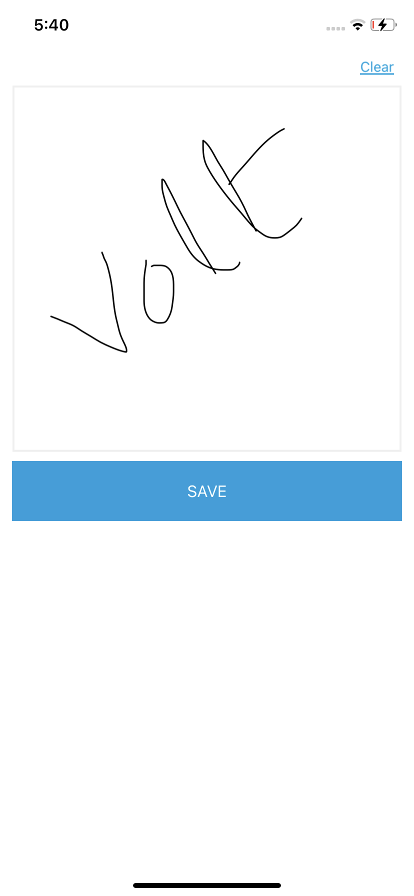 Signature Capture - Screen-Thumbnail